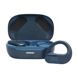 JBL Endurance Peak 3 - Blue - Dust and water proof True Wireless active earbuds - Hero JBL Endurance Peak 3 - Blue - Dust and water proof True Wireless active earbuds - Hero